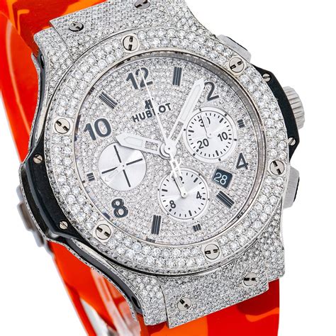 hublot iced out watch